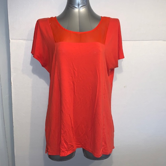 Orange mesh tshirt - Picture 4 of 10